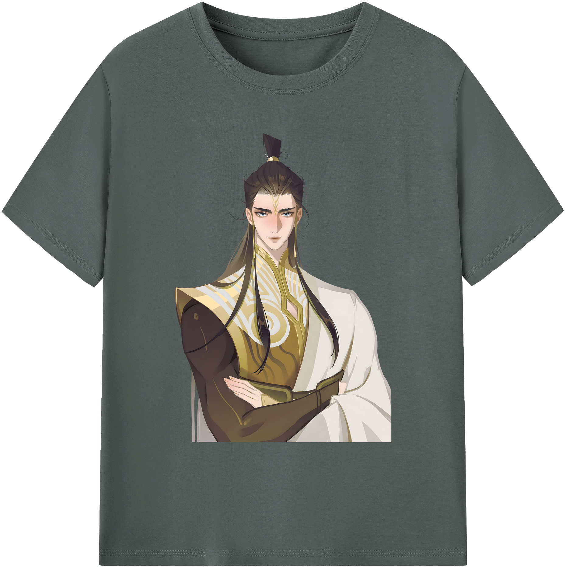 （画像用） Ne Zha 2 ナタ 魔童の大暴れ 綿100％ メンズ半袖Tシャツ｜肌触りやわらか＆通気性